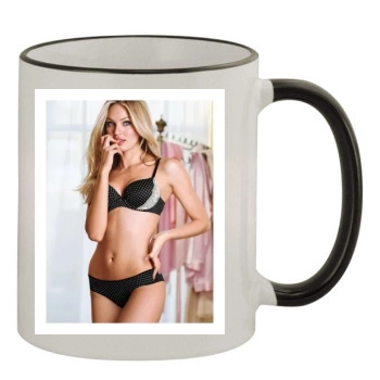 Candice Swanepoel 11oz Colored Rim & Handle Mug