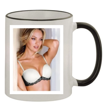 Candice Swanepoel 11oz Colored Rim & Handle Mug