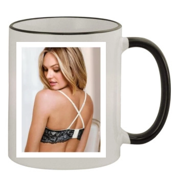 Candice Swanepoel 11oz Colored Rim & Handle Mug