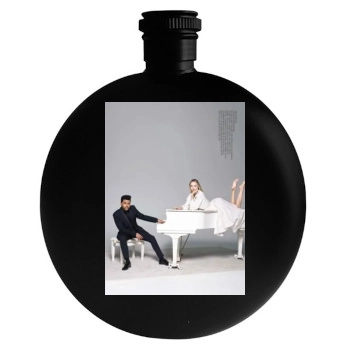 Candice Swanepoel Round Flask