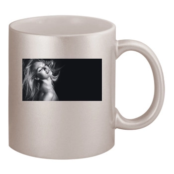 Candice Swanepoel 11oz Metallic Silver Mug