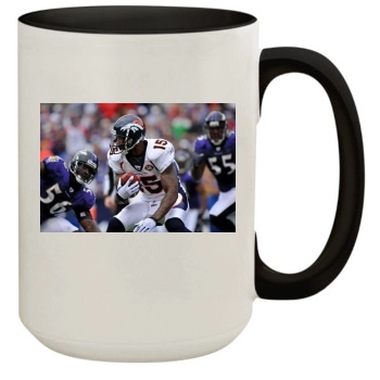 Brandon Marshall 15oz Colored Inner & Handle Mug