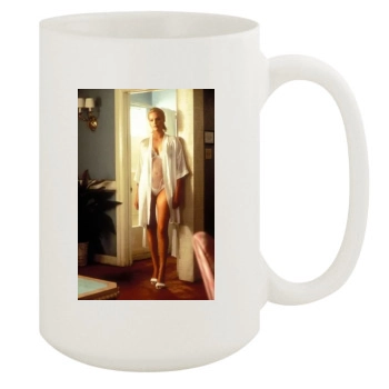 Charlize Theron 15oz White Mug