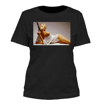 Charlize Theron Women's Cut T-Shirt