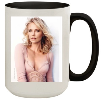 Charlize Theron 15oz Colored Inner & Handle Mug