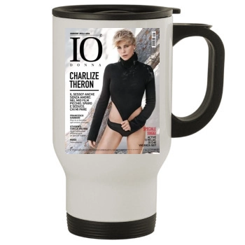 Charlize Theron Stainless Steel Travel Mug