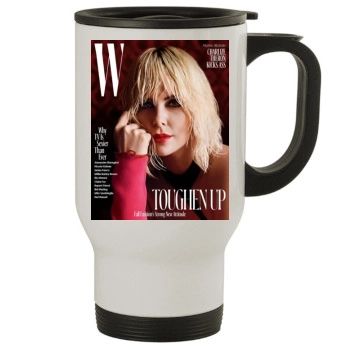 Charlize Theron Stainless Steel Travel Mug