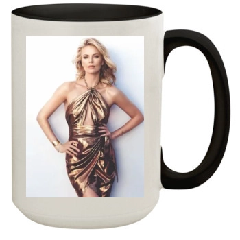 Charlize Theron 15oz Colored Inner & Handle Mug