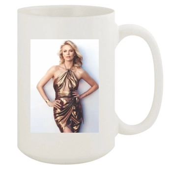 Charlize Theron 15oz White Mug