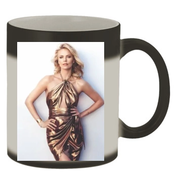 Charlize Theron Color Changing Mug