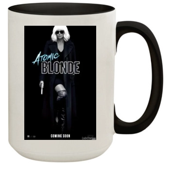 Charlize Theron 15oz Colored Inner & Handle Mug