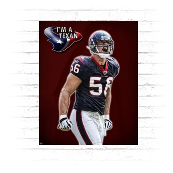 Brian Cushing Poster