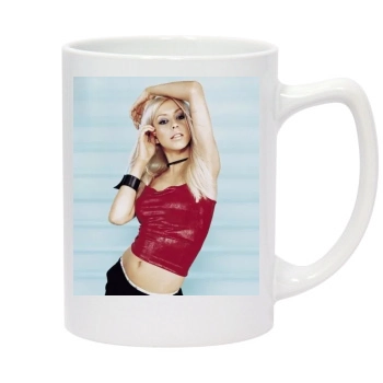 Christina Aguilera 14oz White Statesman Mug