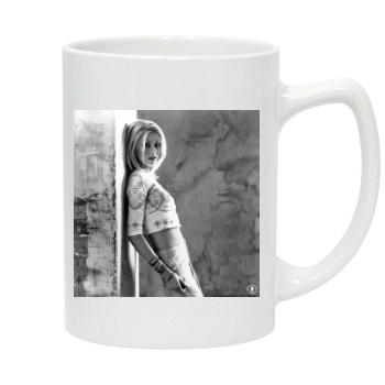 Christina Aguilera 14oz White Statesman Mug