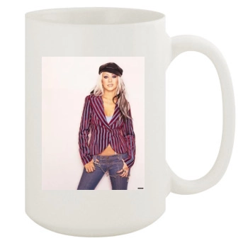 Christina Aguilera 15oz White Mug