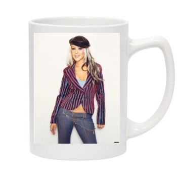 Christina Aguilera 14oz White Statesman Mug