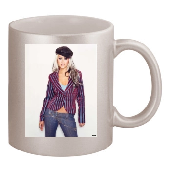 Christina Aguilera 11oz Metallic Silver Mug