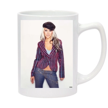 Christina Aguilera 14oz White Statesman Mug