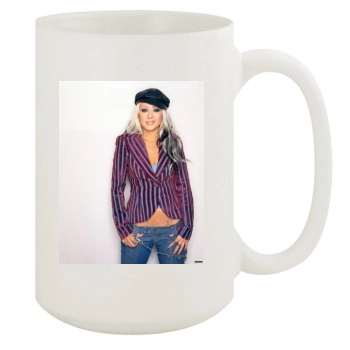 Christina Aguilera 15oz White Mug