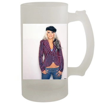 Christina Aguilera 16oz Frosted Beer Stein