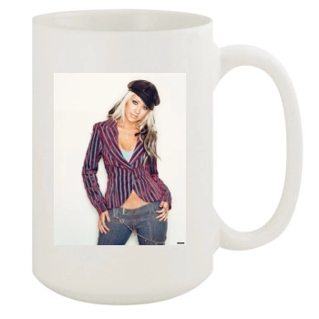 Christina Aguilera 15oz White Mug