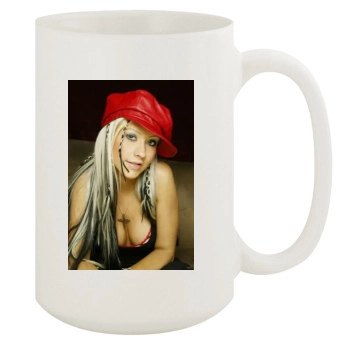 Christina Aguilera 15oz White Mug