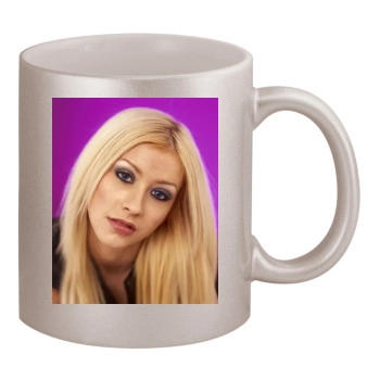 Christina Aguilera 11oz Metallic Silver Mug