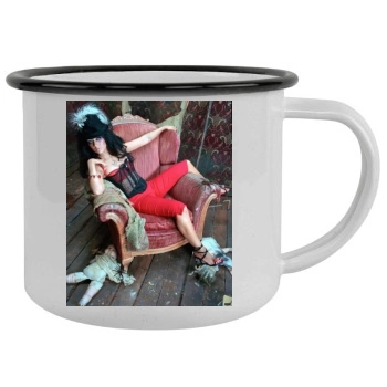 Christina Aguilera Camping Mug