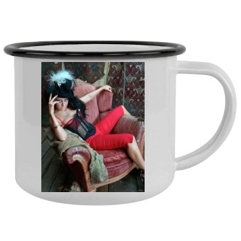 Christina Aguilera Camping Mug