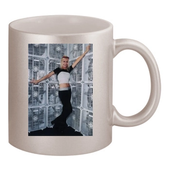 Christina Aguilera 11oz Metallic Silver Mug