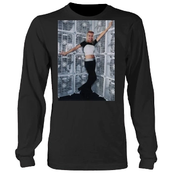 Christina Aguilera Men's Heavy Long Sleeve TShirt