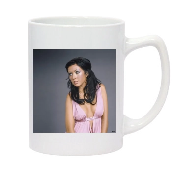 Christina Aguilera 14oz White Statesman Mug