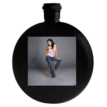 Christina Aguilera Round Flask