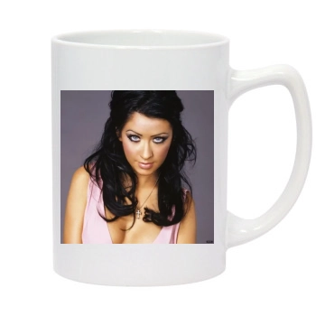 Christina Aguilera 14oz White Statesman Mug