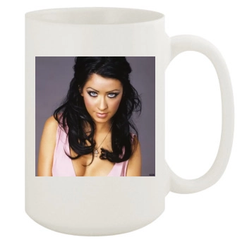 Christina Aguilera 15oz White Mug