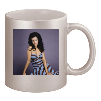 Christina Aguilera 11oz Metallic Silver Mug