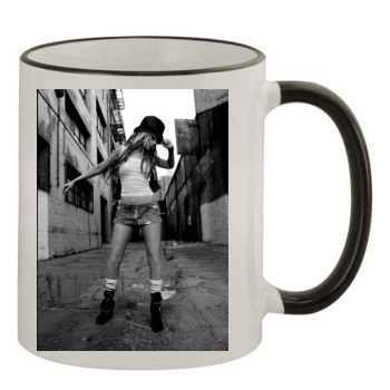 Christina Aguilera 11oz Colored Rim & Handle Mug