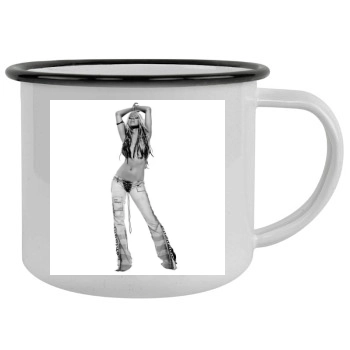 Christina Aguilera Camping Mug