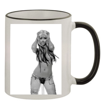 Christina Aguilera 11oz Colored Rim & Handle Mug