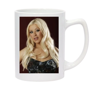 Christina Aguilera 14oz White Statesman Mug