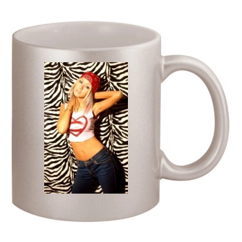 Christina Aguilera 11oz Metallic Silver Mug