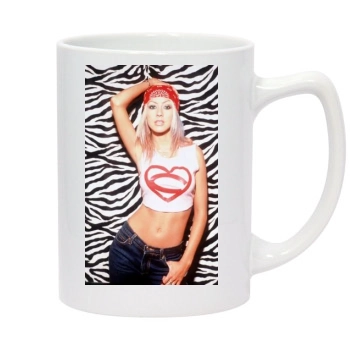 Christina Aguilera 14oz White Statesman Mug