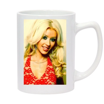 Christina Aguilera 14oz White Statesman Mug