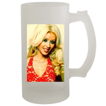 Christina Aguilera 16oz Frosted Beer Stein