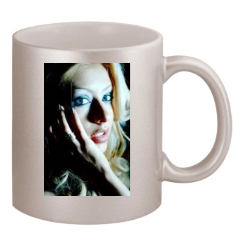 Christina Aguilera 11oz Metallic Silver Mug