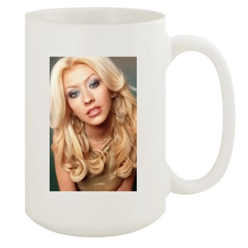 Christina Aguilera 15oz White Mug