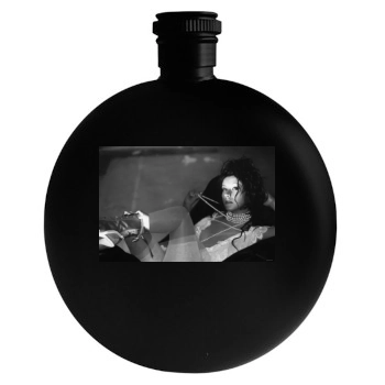 Christina Aguilera Round Flask