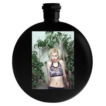 Christina Aguilera Round Flask