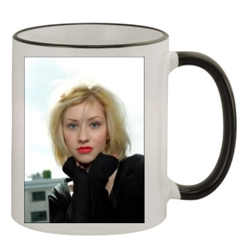 Christina Aguilera 11oz Colored Rim & Handle Mug