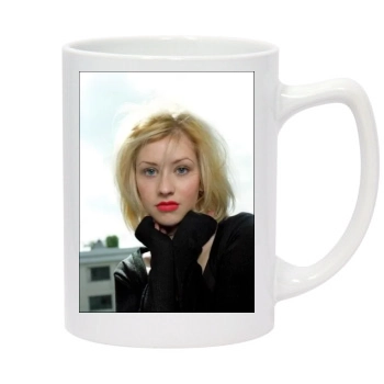 Christina Aguilera 14oz White Statesman Mug